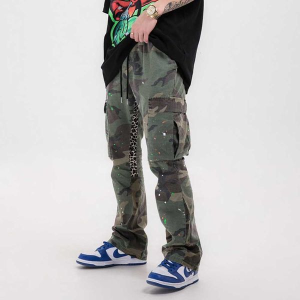 2021 new multi-pocket ink-splashing camouflage manly overalls military cargo of the army leopard style shredded pants burned vxph, Black
2021 new multi-pocket ink-splashing camouflage manly overalls military cargo of the army leopard style shredded pants burned vxph, Black