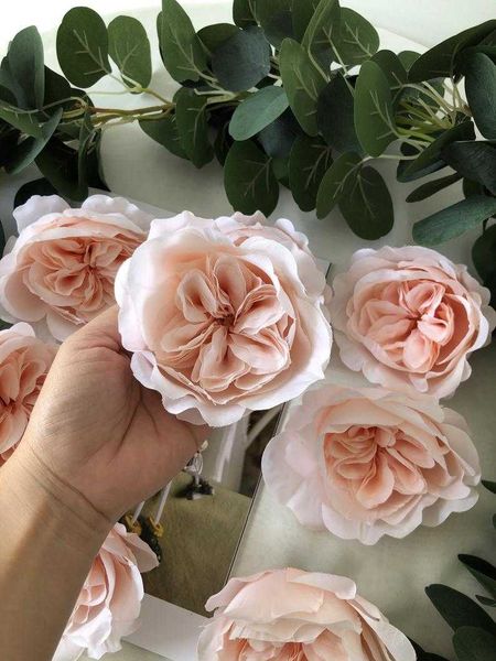 decorative flowers & wreaths 10pcs blush english cabbage roses head artificial silk for diy wedding home decoration
decorative flowers & wreaths 10pcs blush english cabbage roses head artificial silk for diy wedding home decoration