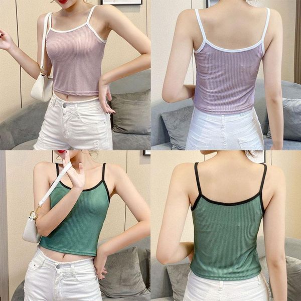 women's tanks & camis camisole female outer wear slim-fit sleeveless ride casual bottoming shirt slim lingerie vest crop tank, White
women's tanks & camis camisole female outer wear slim-fit sleeveless ride casual bottoming shirt slim lingerie vest crop tank, White