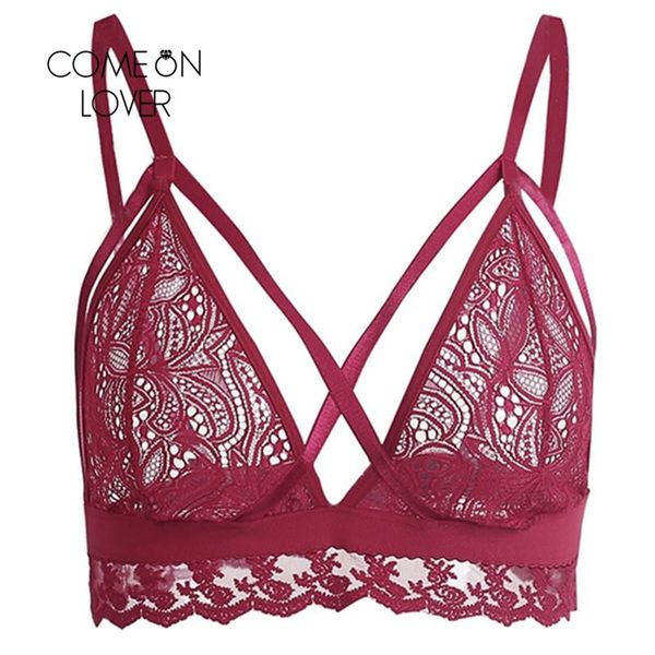 bras sets comeonlover hollow out lace bralette black triangle bra brassiere ri80462 unpadded summer backless intimates lingerie, Red;black
bras sets comeonlover hollow out lace bralette black triangle bra brassiere ri80462 unpadded summer backless intimates lingerie, Red;black