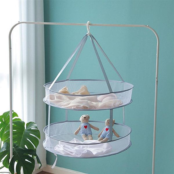 2pcs clothes drying hanger drying socks basket tuck net household hangers 
2pcs clothes drying hanger drying socks basket tuck net household hangers