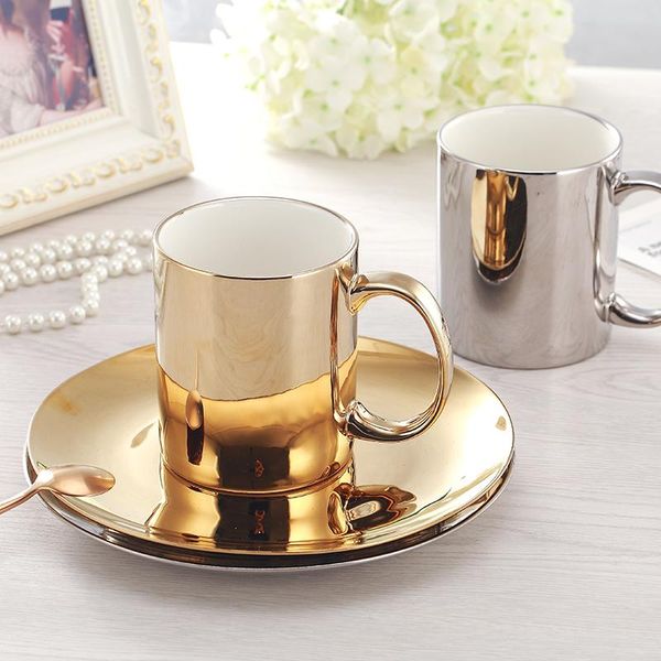 mugs creative golden silver ceramic water cup coffee milk tea party drinking tazas home drinkware gifts
mugs creative golden silver ceramic water cup coffee milk tea party drinking tazas home drinkware gifts