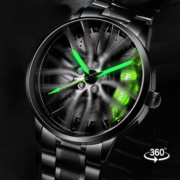 wristwatches gioio wheel watch men's imported hollow forged car modification gift conceptual caliper top, Slivery;brown
wristwatches gioio wheel watch men's imported hollow forged car modification gift conceptual caliper top, Slivery;brown
