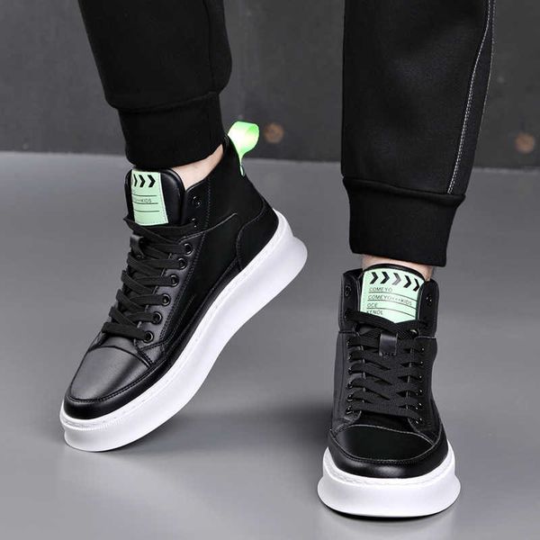 german and european old man korean fashion small white sho men's sports versatile casual leather middle board
german and european old man korean fashion small white sho men's sports versatile casual leather middle board