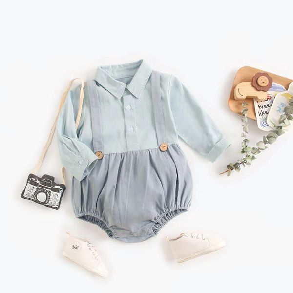 jumpsuits baby boys girls casual autumn fall rompers toddler bebes patchwork suspenders clothes born spring jumpsuit cute trend, Blue
jumpsuits baby boys girls casual autumn fall rompers toddler bebes patchwork suspenders clothes born spring jumpsuit cute trend, Blue