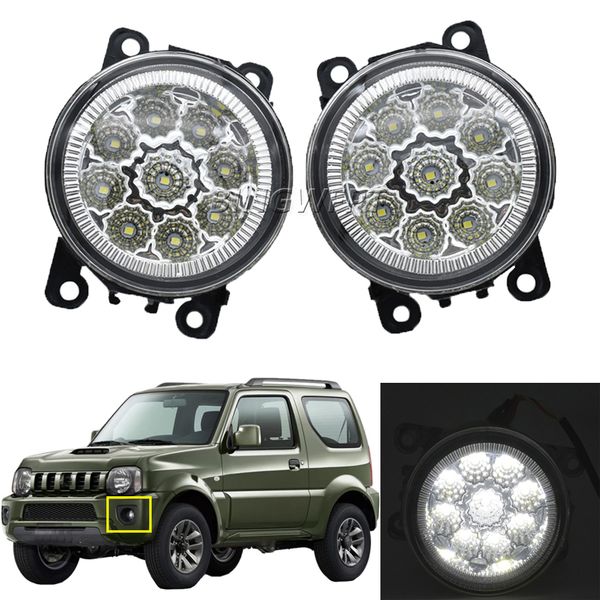 2pcs/pair(left+right) led car-styling fog lamps light for suzuki jimny fj closed off-road vehicle 1998-2014
2pcs/pair(left+right) led car-styling fog lamps light for suzuki jimny fj closed off-road vehicle 1998-2014
