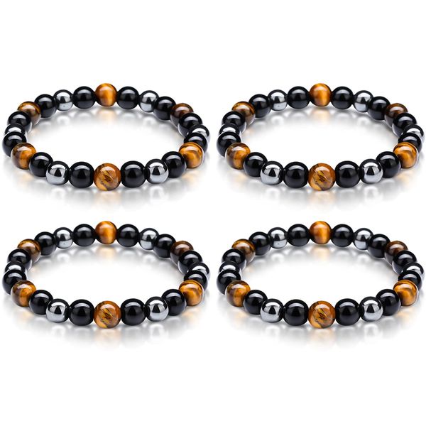 8mm 10mm beads magnetic hematite black obsidian charm bracelets men tiger eye stone wood bead couple bracelet for women health balance heali, Golden;silver
8mm 10mm beads magnetic hematite black obsidian charm bracelets men tiger eye stone wood bead couple bracelet for women health balance heali, Golden;silver