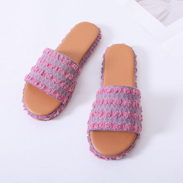 slippers women denim canvas female summer beach slides ladies casual comfortable flats woman shoes plus size footwear, Black
slippers women denim canvas female summer beach slides ladies casual comfortable flats woman shoes plus size footwear, Black