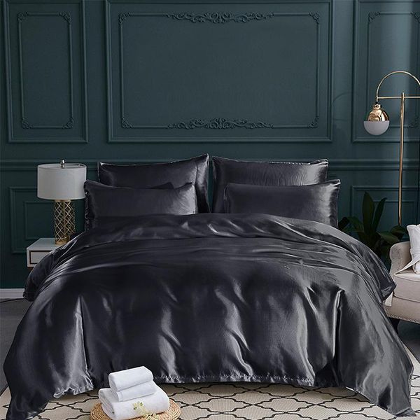 bedding sets nordic style soild color set emulation silk luxury bed comforter king size soft home textile
bedding sets nordic style soild color set emulation silk luxury bed comforter king size soft home textile