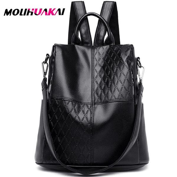 backpack 2021 women leather backpacks for girls sac a dos female vintage bagpack ladies back pack mochilas
backpack 2021 women leather backpacks for girls sac a dos female vintage bagpack ladies back pack mochilas