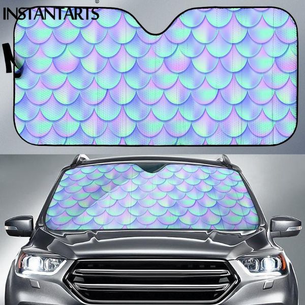 car sunshade instantarts blue mermaid scales pattern windshield sunshades cover casual foldable sun reflective shade
car sunshade instantarts blue mermaid scales pattern windshield sunshades cover casual foldable sun reflective shade