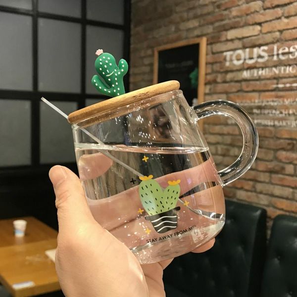 mugs ins style cute strawberry cactus pattern transparent glass cups microwave heating milk with lid literary breakfast
mugs ins style cute strawberry cactus pattern transparent glass cups microwave heating milk with lid literary breakfast