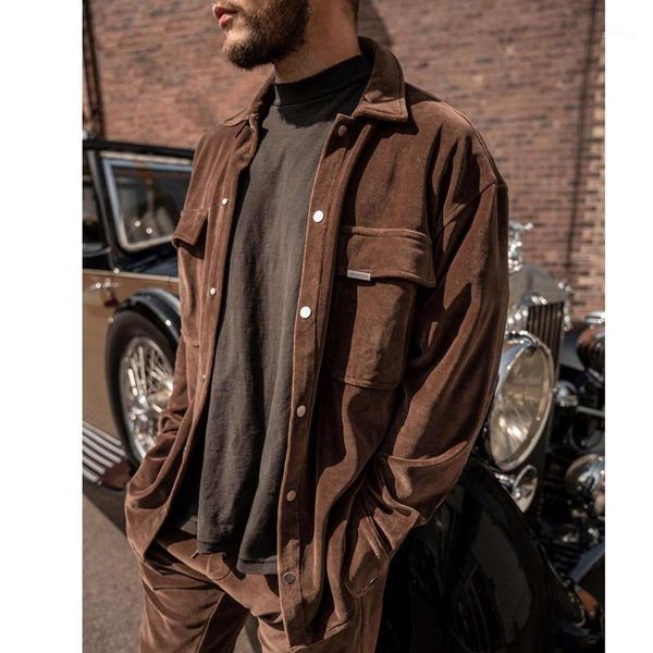 high street golden velvet represent jacket men women 1:1 quality comfortable coat black brown jackets men's
high street golden velvet represent jacket men women 1:1 quality comfortable coat black brown jackets men's