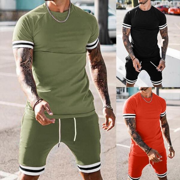 2pcs short sleeve summer gym men tracksuits sports suit jogging sport wear exercise drawstring workout set sportswear, Gray
2pcs short sleeve summer gym men tracksuits sports suit jogging sport wear exercise drawstring workout set sportswear, Gray