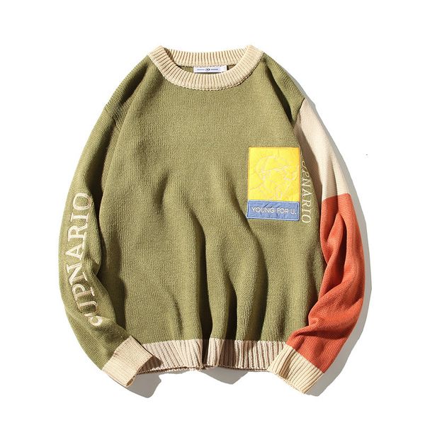 2021 new streetwear mens color block knitted jumper sweaters smoking print crewneck pullover sweater harajuku dqqc, White;black
2021 new streetwear mens color block knitted jumper sweaters smoking print crewneck pullover sweater harajuku dqqc, White;black