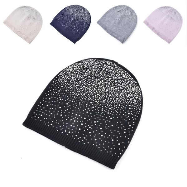 beanie/skull caps women's wool knit beanie hats girl's rhinestones solid color warmer bonnet autumn and winter outdoors, Blue;gray
beanie/skull caps women's wool knit beanie hats girl's rhinestones solid color warmer bonnet autumn and winter outdoors, Blue;gray