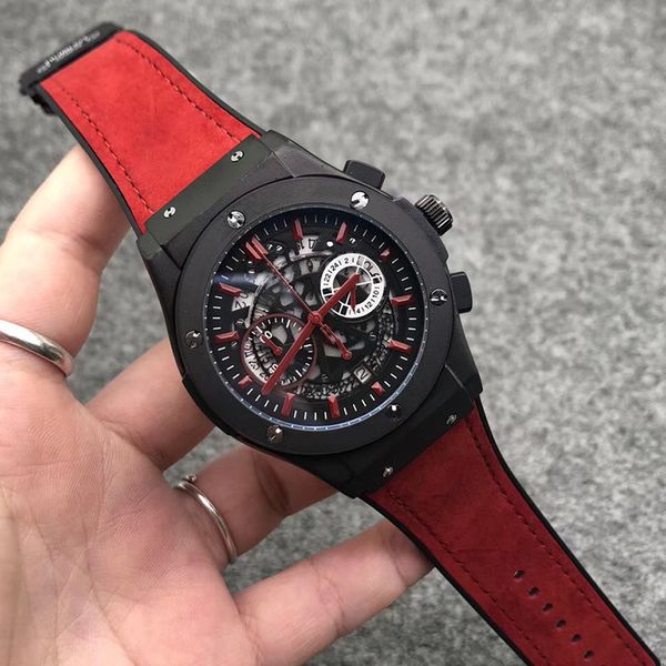 0-3men satch wristwatch 40 mm quartz movement, date calendar all work dial leather strap watch men's outdoor sports business, Slivery;brown
0-3men satch wristwatch 40 mm quartz movement, date calendar all work dial leather strap watch men's outdoor sports business, Slivery;brown