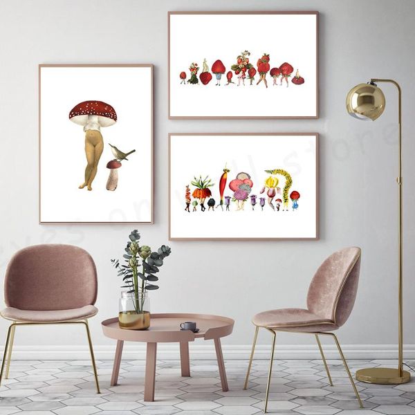 paintings abstract mushroom feature canvas painting fruit family stawberry wall posters art print nordic living room decoration picture
paintings abstract mushroom feature canvas painting fruit family stawberry wall posters art print nordic living room decoration picture