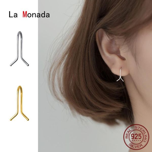 hoop & huggie la monada minimalist woman earrings silver 925 fine jewelry glossy line sterling for women hoops hook, Golden;silver
hoop & huggie la monada minimalist woman earrings silver 925 fine jewelry glossy line sterling for women hoops hook, Golden;silver