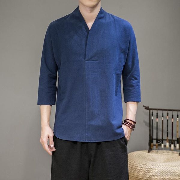 ethnic clothing summer chinese style hanfu men short sleeve cotton t-shirt tai chi tee zen tea art qipao shirt casual blouse 30, Red
ethnic clothing summer chinese style hanfu men short sleeve cotton t-shirt tai chi tee zen tea art qipao shirt casual blouse 30, Red