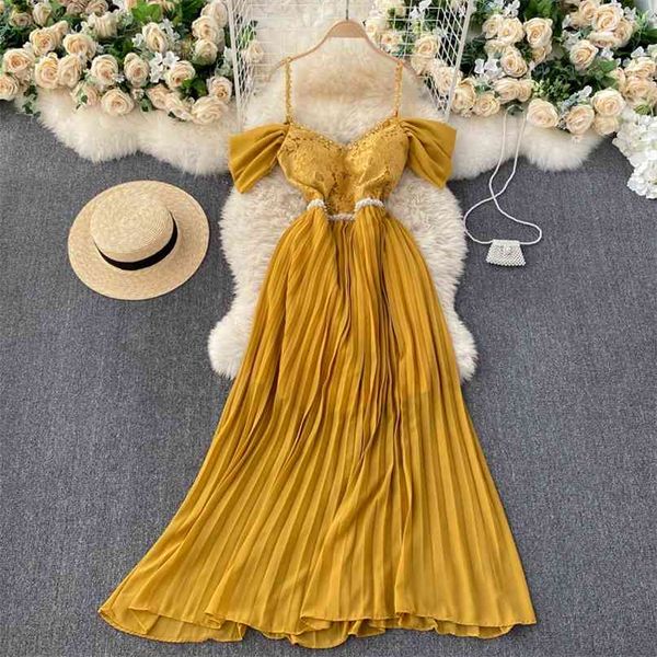 lady party wear women slash neck short sleeve holiday pleated dress solid color elegant vintage vestido de mujer q738 210527, Black;gray
lady party wear women slash neck short sleeve holiday pleated dress solid color elegant vintage vestido de mujer q738 210527, Black;gray