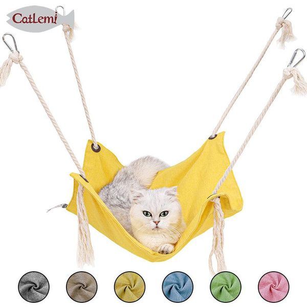 cat beds & furniture hammock bed with cotton tassel toy swing for cats kitten house home bedroom indoor pet nest all season sleeping
cat beds & furniture hammock bed with cotton tassel toy swing for cats kitten house home bedroom indoor pet nest all season sleeping