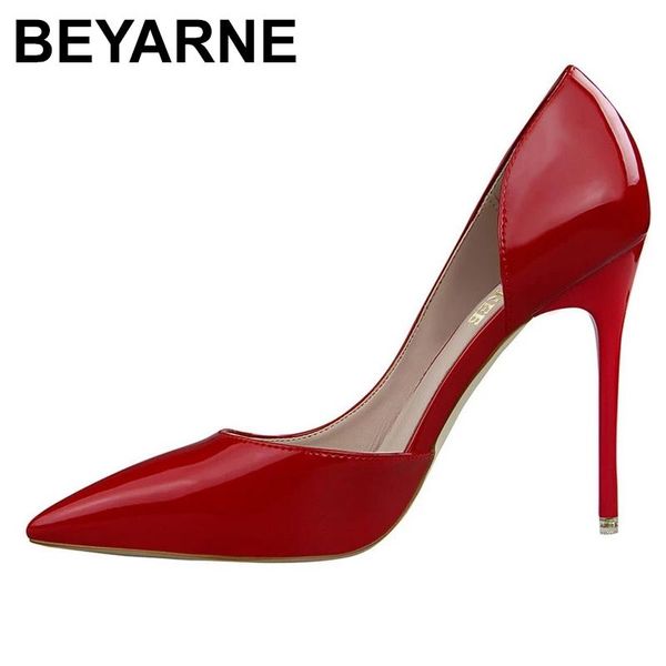 dress shoes beyarnehoes patent leather heels 2021 fashion woman pumps stiletto women party high 12 colour, Black
dress shoes beyarnehoes patent leather heels 2021 fashion woman pumps stiletto women party high 12 colour, Black