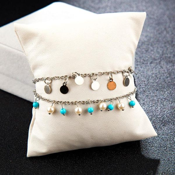 anklets otoky ankle alloy personality anklet bracelet bohemian metal multilayer coconut tree ladies jewelry gift for women, Red;blue
anklets otoky ankle alloy personality anklet bracelet bohemian metal multilayer coconut tree ladies jewelry gift for women, Red;blue