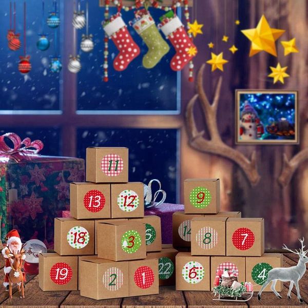 24 pcs christmas calendar diy craft set with small advent calendar gift box, self-adhesive filling with advent numbers
24 pcs christmas calendar diy craft set with small advent calendar gift box, self-adhesive filling with advent numbers