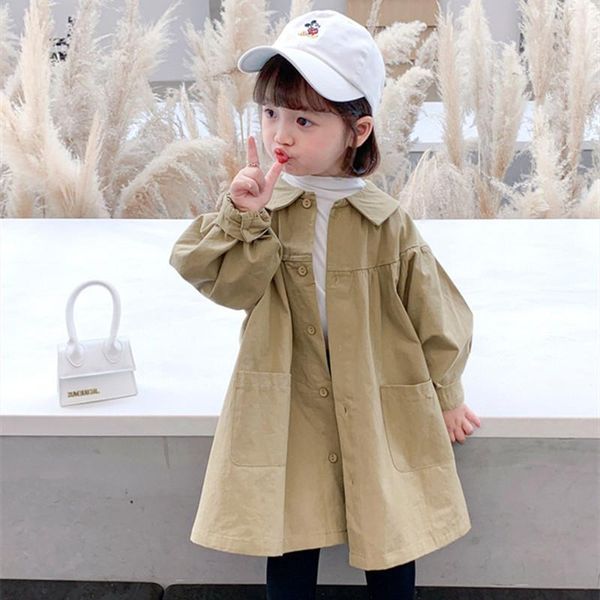 coat girls baby's windbreaker jacket outwear 2021 classic spring autumn overcoat school sport cardigan children's clothing, Blue;gray
coat girls baby's windbreaker jacket outwear 2021 classic spring autumn overcoat school sport cardigan children's clothing, Blue;gray