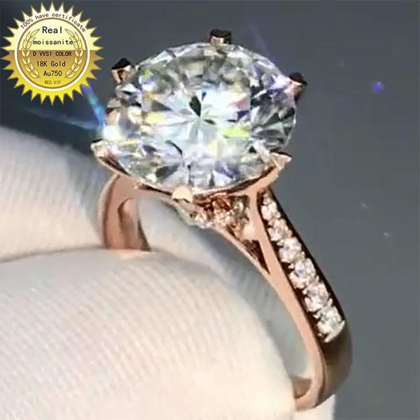 cluster rings 10k gold 3 4 5 d color moissanite diamond ring women luxury round crown rotate wedding party engagement anniversary, Golden;silver
cluster rings 10k gold 3 4 5 d color moissanite diamond ring women luxury round crown rotate wedding party engagement anniversary, Golden;silver