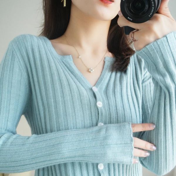 2021 spring new women's pure cotton warm-knit cardigan with drawstring v-neck solid color knitted cardigan, White
2021 spring new women's pure cotton warm-knit cardigan with drawstring v-neck solid color knitted cardigan, White