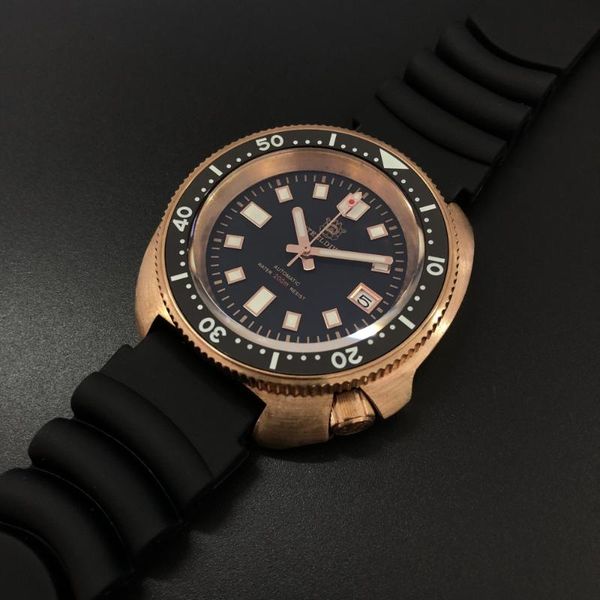 wristwatches steeldive 1970s cusn8 tin bronze 200m diving watch sapphire crystal nh35 automatic mechanical watches men dive, Slivery;brown
wristwatches steeldive 1970s cusn8 tin bronze 200m diving watch sapphire crystal nh35 automatic mechanical watches men dive, Slivery;brown