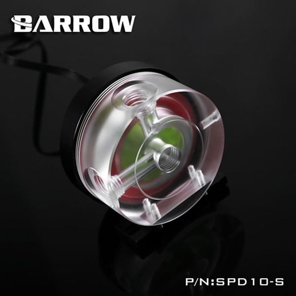 fans & coolings barrow pwm water cooling pump+reservoir /10w manual speed regulation maximum flow 450l/h lift 3 meter spd10-s
fans & coolings barrow pwm water cooling pump+reservoir /10w manual speed regulation maximum flow 450l/h lift 3 meter spd10-s
