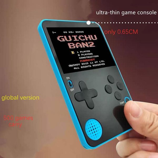 portable game players ultra thin 6.5mm handheld player built-in 500 fc games mini retro gaming console playable nostalgic pocket
portable game players ultra thin 6.5mm handheld player built-in 500 fc games mini retro gaming console playable nostalgic pocket