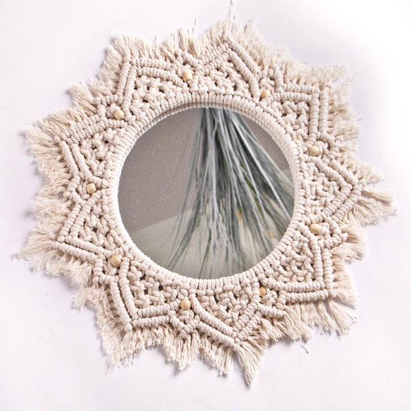 mirrors boho makeup mirror wall hanging large macrame tapestry handmade cotton woven circle home christmas decorations
mirrors boho makeup mirror wall hanging large macrame tapestry handmade cotton woven circle home christmas decorations