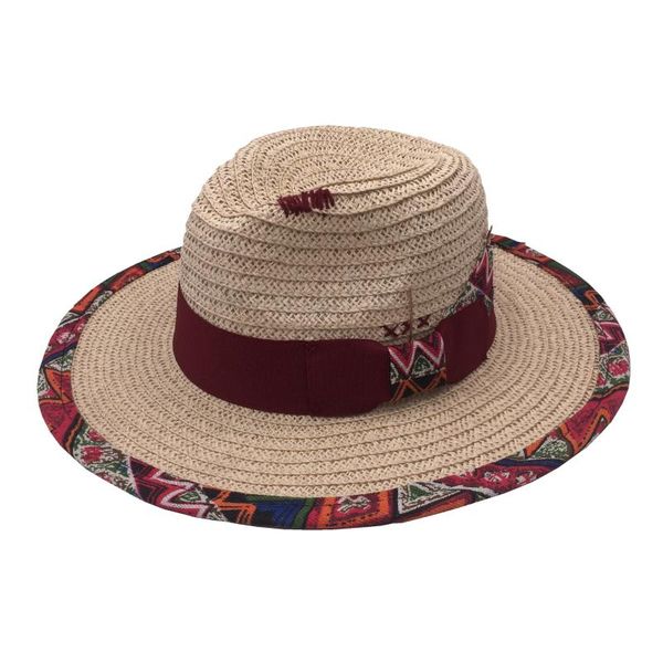 wide brim hats straw hat summer jazz beach sun panama cap for women and men hand made custom fedoras, Blue;gray
wide brim hats straw hat summer jazz beach sun panama cap for women and men hand made custom fedoras, Blue;gray