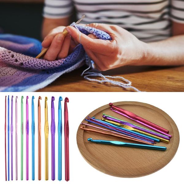 professional hand tool sets 12 sizes multi coloured aluminum crochet hooks needles set 2mm-8mm durable come in assorted color polished
professional hand tool sets 12 sizes multi coloured aluminum crochet hooks needles set 2mm-8mm durable come in assorted color polished
