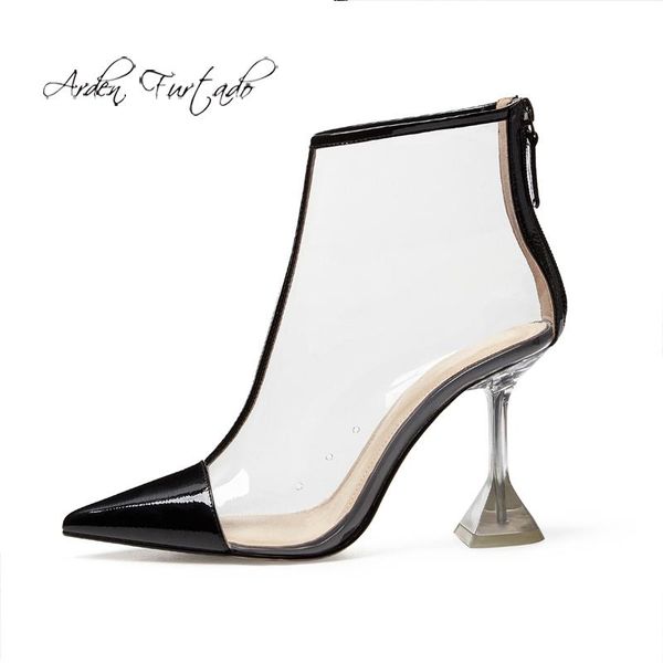 boots arden furtado summer fashion trend women's shoes pointed toe stilettos heels zipper pvc cool short, Black
boots arden furtado summer fashion trend women's shoes pointed toe stilettos heels zipper pvc cool short, Black