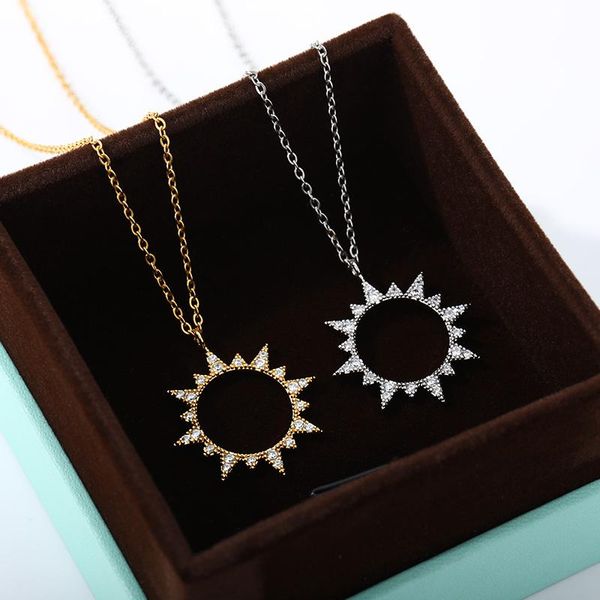 pendant necklaces women's fashion bling crystal sun pendants boho jewelry sunburst sunshine collares mujer 2021, Silver
pendant necklaces women's fashion bling crystal sun pendants boho jewelry sunburst sunshine collares mujer 2021, Silver