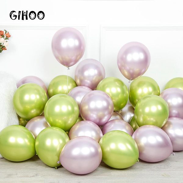 party decoration gihoo 50 / 100pcs 12inch metal latex balloon light purple birthday wedding green chrome balloons
party decoration gihoo 50 / 100pcs 12inch metal latex balloon light purple birthday wedding green chrome balloons