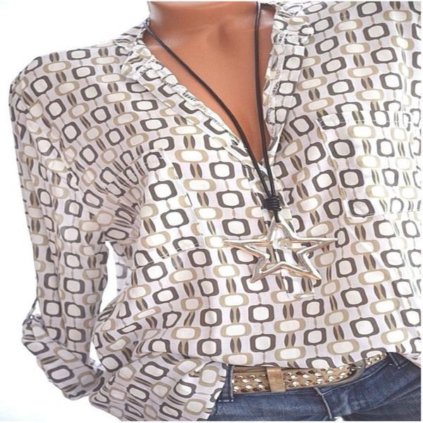 fannic women's fashion casual v-neck loose chiffon shirt long-sleeve printed blouse blouses & shirts1, White
fannic women's fashion casual v-neck loose chiffon shirt long-sleeve printed blouse blouses & shirts1, White