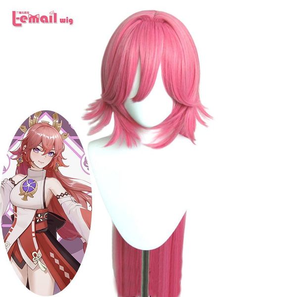 synthetic wigs l-email wig genshin impact yae cosplay pink 100cm long straight with bangs game heat resistant, Black
synthetic wigs l-email wig genshin impact yae cosplay pink 100cm long straight with bangs game heat resistant, Black