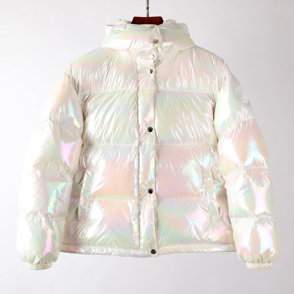 luxury french women's down jacket designer brand laser colorful hooded short coat thick warm jackets windproof and waterproof coats, Black
luxury french women's down jacket designer brand laser colorful hooded short coat thick warm jackets windproof and waterproof coats, Black