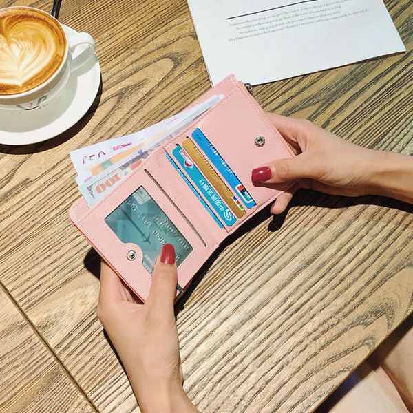 taoyin leather goods * short wallet female korean student xiaoqingxin women's folding wallet, Black
taoyin leather goods * short wallet female korean student xiaoqingxin women's folding wallet, Black