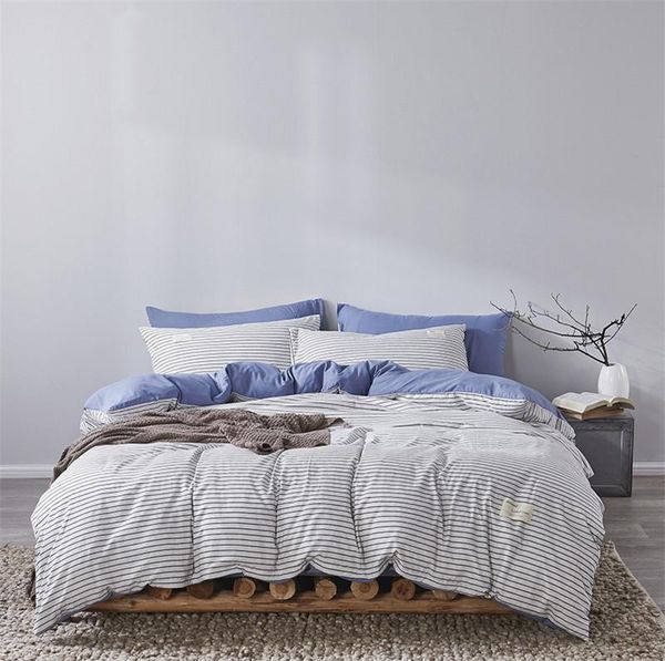 bedding sets white blue horizontal stripes pattern duvet cover set 4 pieces options bedclothes include bed sheet pillowcase comforter
bedding sets white blue horizontal stripes pattern duvet cover set 4 pieces options bedclothes include bed sheet pillowcase comforter