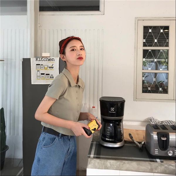 summer style exquisite harajuku solid color short sleeve short t shirt womens tee shirt femme women, White
summer style exquisite harajuku solid color short sleeve short t shirt womens tee shirt femme women, White