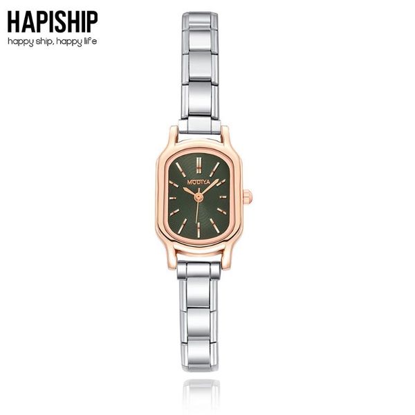 charm bracelets hapiship 2021 fashion men women stainless steel ellipse watch bracelet bangle for party friend wife birthday jewelry gift g0, Golden;silver
charm bracelets hapiship 2021 fashion men women stainless steel ellipse watch bracelet bangle for party friend wife birthday jewelry gift g0, Golden;silver