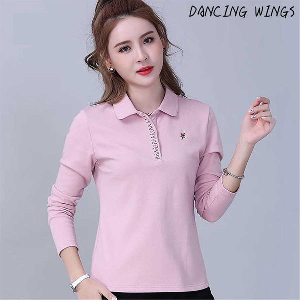 women's polos dancing wings autumn loose large size 100% cotton women polo shirts long sleeve gg49, White
women's polos dancing wings autumn loose large size 100% cotton women polo shirts long sleeve gg49, White