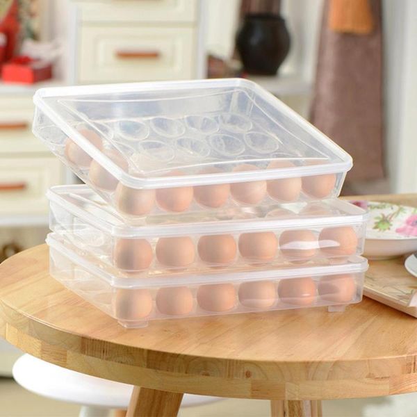 storage bottles & jars egg box refrigerator container plastic 24 grids case transparent dumplings organizer home kitchen accessories
storage bottles & jars egg box refrigerator container plastic 24 grids case transparent dumplings organizer home kitchen accessories